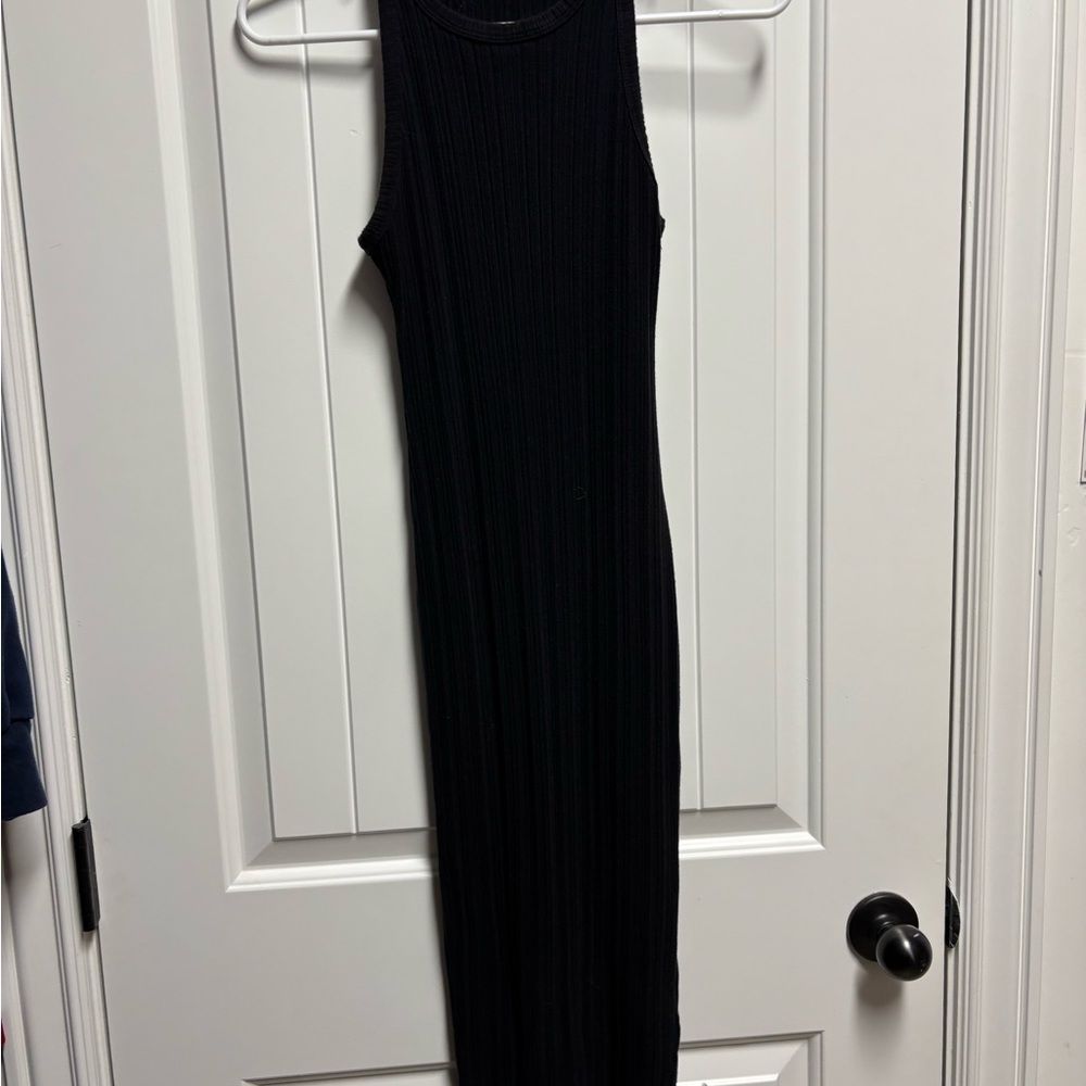 PINK LILY Ribbed Maxi Dress